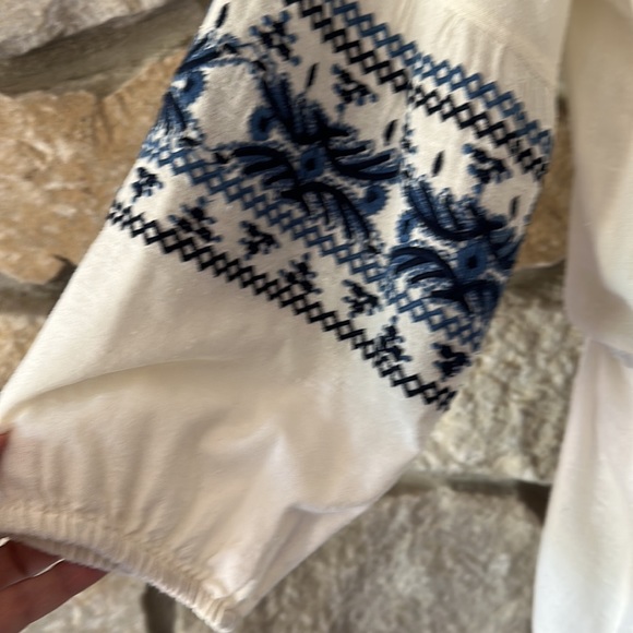 Free People drop waist long sleeve dress - Picture 3 of 6